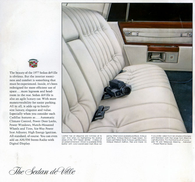 1977 Cadillac Brochure Page 11